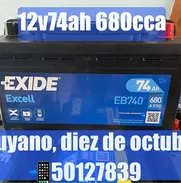 Baterías 12v9ah,74ah,90ah,95ah,100ah - Img 49339474