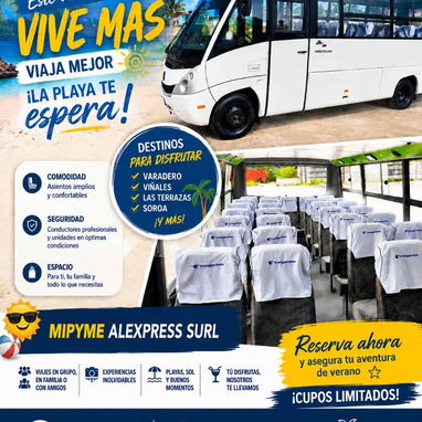 Ómnibus disponible Viajes a playas del Este / Varadero / Excursiones a Soroa , Viñales, Las Terrazas - Img 124755854