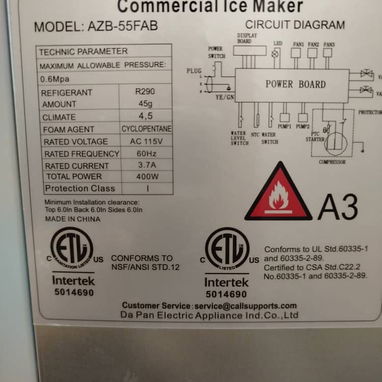 MÁQUINAS DE HACER HIELO, TODO TIPO DE MODELO Y VARIAS MEDIDAS - 2/6