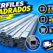 🔩🏗️ **¡PERFILES CUADRADOS DE ACERO GALVANIZADO!** - Img 58414964