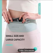 Riñonera unisex para correr - Bolsa ligera y transparente para teléfono con 3 bolsillos - Img 55254866