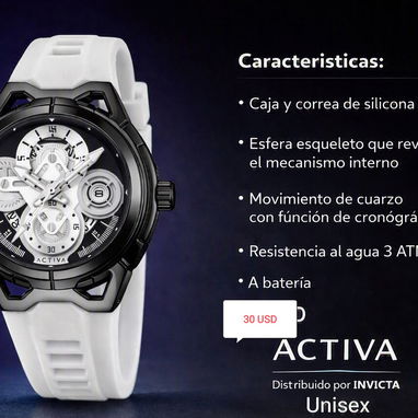 Reloj Activa de Invicta (Unisex) - 2/2