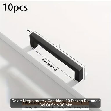 Tirador moderno cuadrado - 2/3