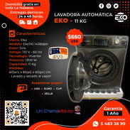 💲LAVADORA EKO AUTOMÁTICA 11 KG. FACTURA Y GARANTÍA DE 1 AÑO. TLF 54833699 - Img 49525114