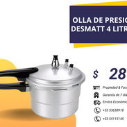 🚨 OLLAS DE PRESION DE 4 Y 5 LITROS DE ALUMINIO CON VAPORERA 🚨 - Img 57143896