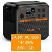 BLUETTI AC180P – Energía portátil sin límites ⚡ 1440Wh de capacidad 🔌 1800W de salida continua - Img 54905711