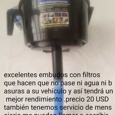 Embudos con filtros de 4 torres para gasolina y petroleo - Img 120243168