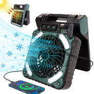 Ventilador recargable con panel solar - Img 55089792