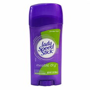 Desodorante Lady Speed Stick Invisible Dry 65 g — antitranspirante, aroma powder fresh - Img 56840122