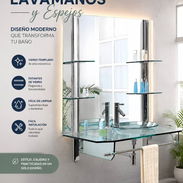 Juegos de lavamanos con espejo (Y) - Img 55740619