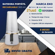 Batidora portátil - Img 54608288