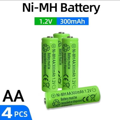 🔋 ¡Pilas Recargables AA/AAA de 300 mAh! 🔋 - 3/6