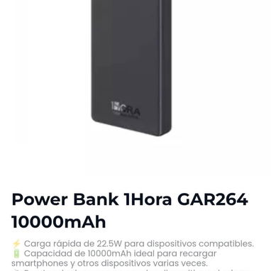 🔋⚡ ¡CARGADORES PORTÁTILES DISPONIBLES! ⚡🔋  ¿Te quedaste sin batería? 📱🔋 ¡No dejes que eso te pase! Lleva tu energía - 5/7