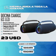 🔊 BOCINA CHARGE 6S LED 🔊 ¡Sonido potente + luces LED para animar cualquier momento! - Img 55164160