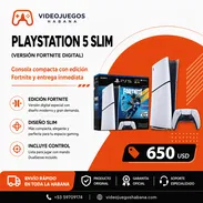 PlayStation 5 Slim Versión Fortnite Digital | Consola PS5 en La Habana - Img 55190282