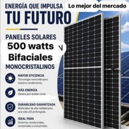 ‼️‼️Oferta de Paneles Solares ‼️‼️  🔝Sirven para Ecoflow y Fit Solares   ✅Paneles bifaciales de 500 W  Precio: 170 usd - Img 55856808