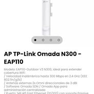 AP TP-Link Omada N300 - EAP110 Modelo: EAP110-Outdoor V3 N300, ideal para extender cobertura WiFi - Img 57830567