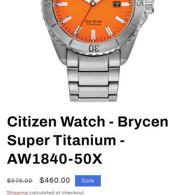 Cambio por iPhone / WhatsApp 58294332 Citizen Ecodrive Súper Titanium AW1840-50X - Img 123275812