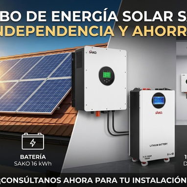 Inversor + Bateria + Paneles - 2/2
