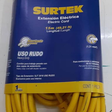 EXTENSIÓN ELECTRICA DE USO RUDO EXTENSION - 3/3