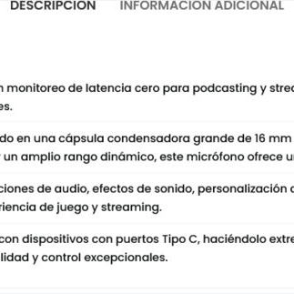 (X) Micrófono USB Maono DM30 - Img 126484670