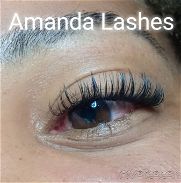Amanda Lashes🎀 brinda servicio de aplicación de extensiones de pestañas pelo a pelo - Img 45747313