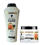 KIT GLISS REPARACION TOTAL, PARA CABELLO SECO Y DAÑADO - Img 54574498