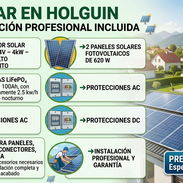 Kit Solar en Holguin con instalación incluida - Img 56778076