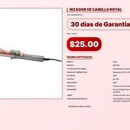 RIZADOR DE CABELLO ROYAL . - Img 57103606