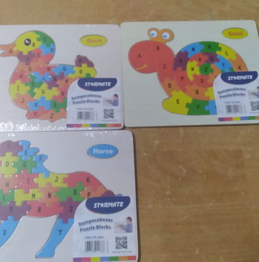 Rompecabezas de Madera del Abecedario de Bellos Animales 800 CUP LLame al 55650387 o al 76993805 - Img 78360817