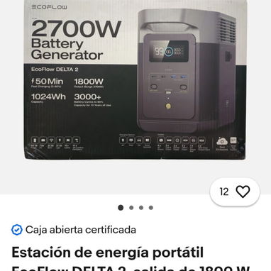ECOFLOW Delta 3 Classic y Delta 2. NEW en su caja - Img 123102696