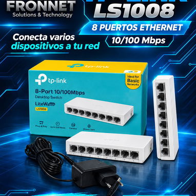Switch-Splitter, Switch de 8 puertos, Splitter HDMI 1 a 4, Alargadores (extensores) de red - 3/4