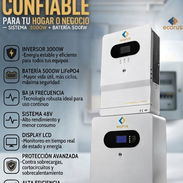 Kit solar Inversor mas Batería - Img 57850485