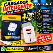 Cargador Carga rápida ojooo 70W realll - Img 57927822