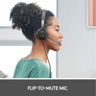 Audífonos con Cancelación de Ruido – Logitech Zone Wired - 4/6