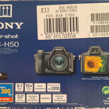 Camara fotográfica Sony Cyber-shot DSC-H50 - Img 121428665