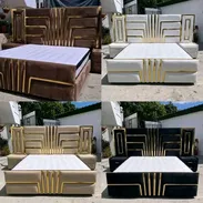 🔥🛏️ **¡OFERTAS ESPECIALES CAMAS TAPIZADAS DE VARIAS MEDIDAS Y MODELOS. CATÁLOGO AL PRIVADO - Img 58217000