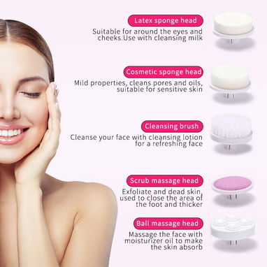 ✅✅ CEPILLO FACIAL ✅ MAQUINA EXFOLIADORA ✅✅ LIMPIADOR PIEL ELECTRICO ✅✅ ++ REGALO 1 MASCARILLA FACIAL ✅✅ 5-887-23-60 - Img 121107217