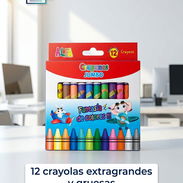 Crayolas extragrandes y gruesas - Img 57673527