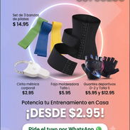 💪 ACCESORIOS PARA EL GYM ✨FAJAS, CINTA MÉTRICA CORPORAL, GUANTILLAS Y BANDAS DE PILATES - Img 56333234