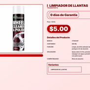 LIMPIADOR DE LLANTAS . - Img 57565235