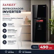 Color Negro ⚫️ Tecnología Inverter / Refrigerador Sankey 9.4 pies. - Img 55833732