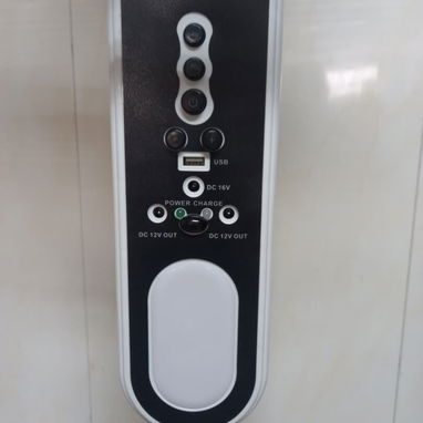 💯 Ventilador Recargable + PANEL Solar + Bombillo - Img 125553916
