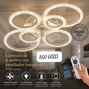 Lamparas Led con ventilador de techo - Img 57136046