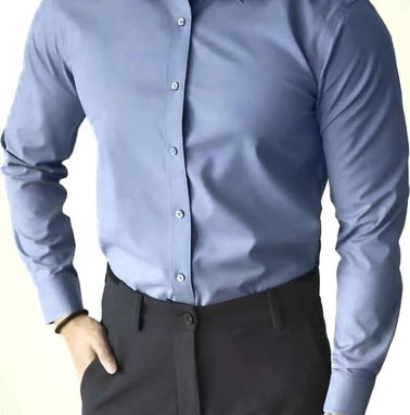 Camisas de vestir, blancas,negras,azul claro  de mangas largas 58547627. - Img 83563662
