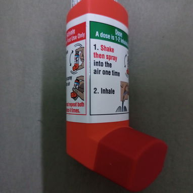 Inhalador de EPiNEFRINA para tratar la crisis de asma LEVE , opresión el pecho ect consultar al medico para su uso     f - 2/2