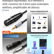 Cable de Audio XLR - minijack 3.5mm - Img 56501131