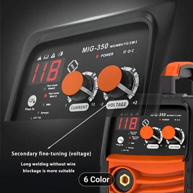 Nuevo soldador multiproceso 110V kit completo - con MIG sin gas - TIG Boost - Arco - Pantalla LED - Soldadora 3 en 1 con - Img 118773631