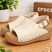 👡 👡 👡 ""Crocs"" Dylan Studded Platform Slide (Originales) 👡 👡 👡 - Img 58483260