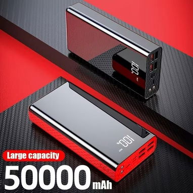☎️53544655 🛵 Entrega Disponible ⭐Power Bank 50000mAh – Máxima autonomía y carga rápida ⭐ - Img 118199718